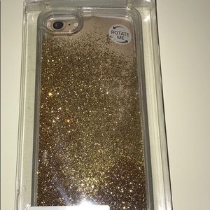 New Falling glitter iPhone 7 case